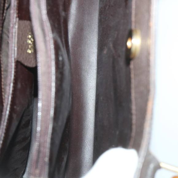 GUCCI Bamboo Hand Bag Suede Brown 002 1095 0260 Auth 57388 - Picture 15 of 16